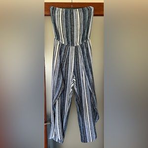 Drew by Anthropologie Strapless Jumpsuit